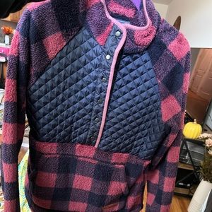 Simply southern 1/3 button up jacket